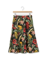 トロピカルブロードスカート/ネイビー(193)