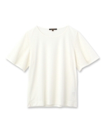 強撚スムースプルオーバー/ホワイト(002)