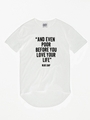 LIFE LONG TEE/WHITE