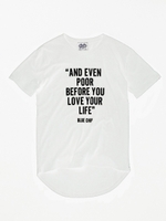 LIFE LONG TEE/WHITE