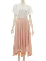 【美人百花6月号掲載】イレギュラーヘムスカート/オフ