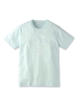 ◆英字ロゴプリントTシャツ/ライトブルー(091)