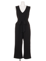 【ANAP】ウエストリボンオールインワン/BK