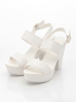 【chille anap】コルクウェッジサンダル/BK