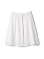 タックフレアスカート/ホワイト(031)