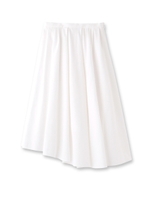 ハイツイストコットンスカート/ホワイト(001)