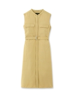 フライフロントワンピース/グリーン(022)