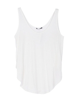 U NECK Flare T/T/ホワイト