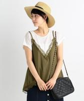 キャミ重ねTシャツ