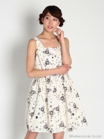 スペイシーベアプリントJSK/ブラック