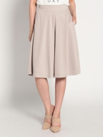 ドレープフレアガウチョ/ベージュ