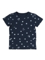 BASIC S/S TEE STAR PRINT(12M〜3T)  /NAVY