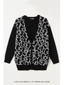【AZUL by moussy】HELLO KITTY リボン柄長袖カーデ/柄WHT