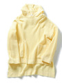 【NUMBER STANDARD】オーバーニットパーカー/イエロー