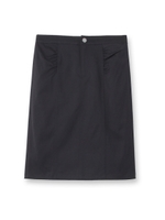 サテンタイトスカート/ベージュ(052)