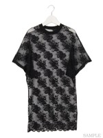 スカラップレースTワンピ/ホワイト