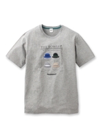 [EXTRAサイズ]アップリケボーラーTシャツ/ホワイト(001)