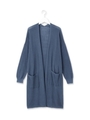 シンプルアゼカーディガン/ブルー(092)