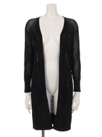 ロングトッパーカーディガン/カーキグリーン