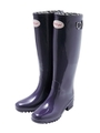 HEART BUCKLE RAIN BOOTS/PURPLE