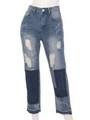 【anap mimpi】デザインDENIMパンツ/BL