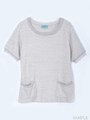 ツイード風ニット　ＴＯＰＳ/アイボリー