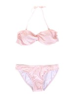 ネイティブプリントツイストバンドゥビキニ/ピンク