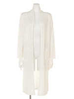 ランダムテレコロングカーディガン/オフ