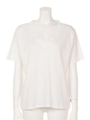 【BED&BREAKFAST】MARBLE VINTAGE V-neck Short Sleeve/BLUE