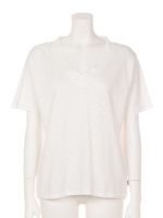 【BED&BREAKFAST】MARBLE VINTAGE V-neck Short Sleeve/BLUE