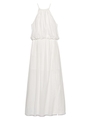 ホルターネックロングワンピース/WHT