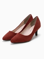 【mina 12月号掲載】ポインテッドパンプス/ボルドー