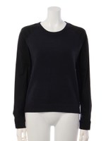 ラグランドッキングknit TOPS/ネイビー