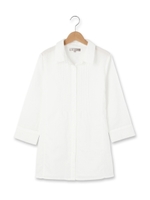 綿麻ブラウス/ダークグレー(013)