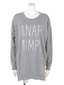 【anap mimpi】MIMPIロゴチュニック/WH
