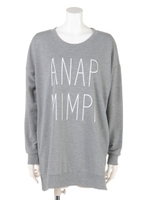【anap mimpi】MIMPIロゴチュニック/WH