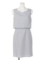 セットアップ風ハートネックワンピ/ピンク