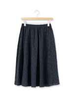 刺しゅうフレアースカート/オフホワイト(003)