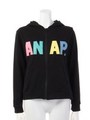 【ANAP】ANAPカラフルロゴパーカー/NVY