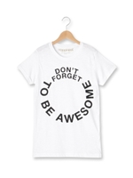 Happiness10 ロゴTシャツ/ホワイト系(002)