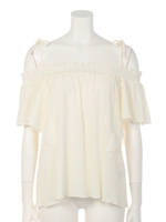 シボシボ肩リボンプルオーバー/オフ