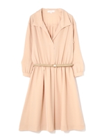 テロンチシャツワンピース/ベージュ(040)