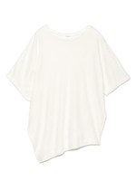 ドレープドルマンTee/WHT