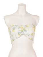 ビンテージフラワーバンドゥ/オフホワイト