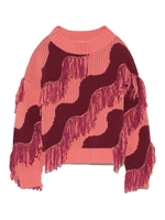 フリンジニットトップス/PPL