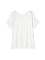 ツイストスリーブTシャツ/カーキ(180)