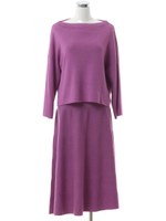 ニットSET-UP/グレー