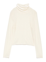 ベロアタートルネックトップス/IVR