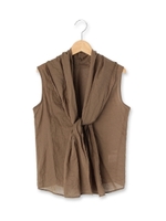 ボイルワッシャーシャツ/カーキ(027)