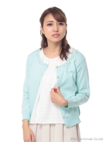 お花モチーフビジューC/Dアンサンブル　1/サックス